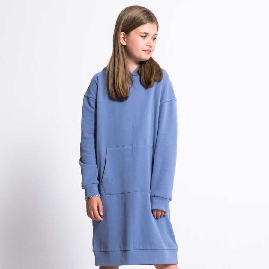 Lapset Lager157 | Collegemekko "Hood Sweat Dress"